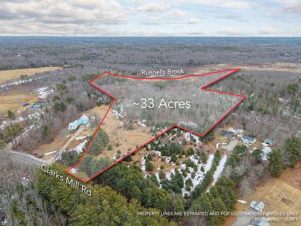 33 Acres of Land for Sale in Dayton Town, Maine