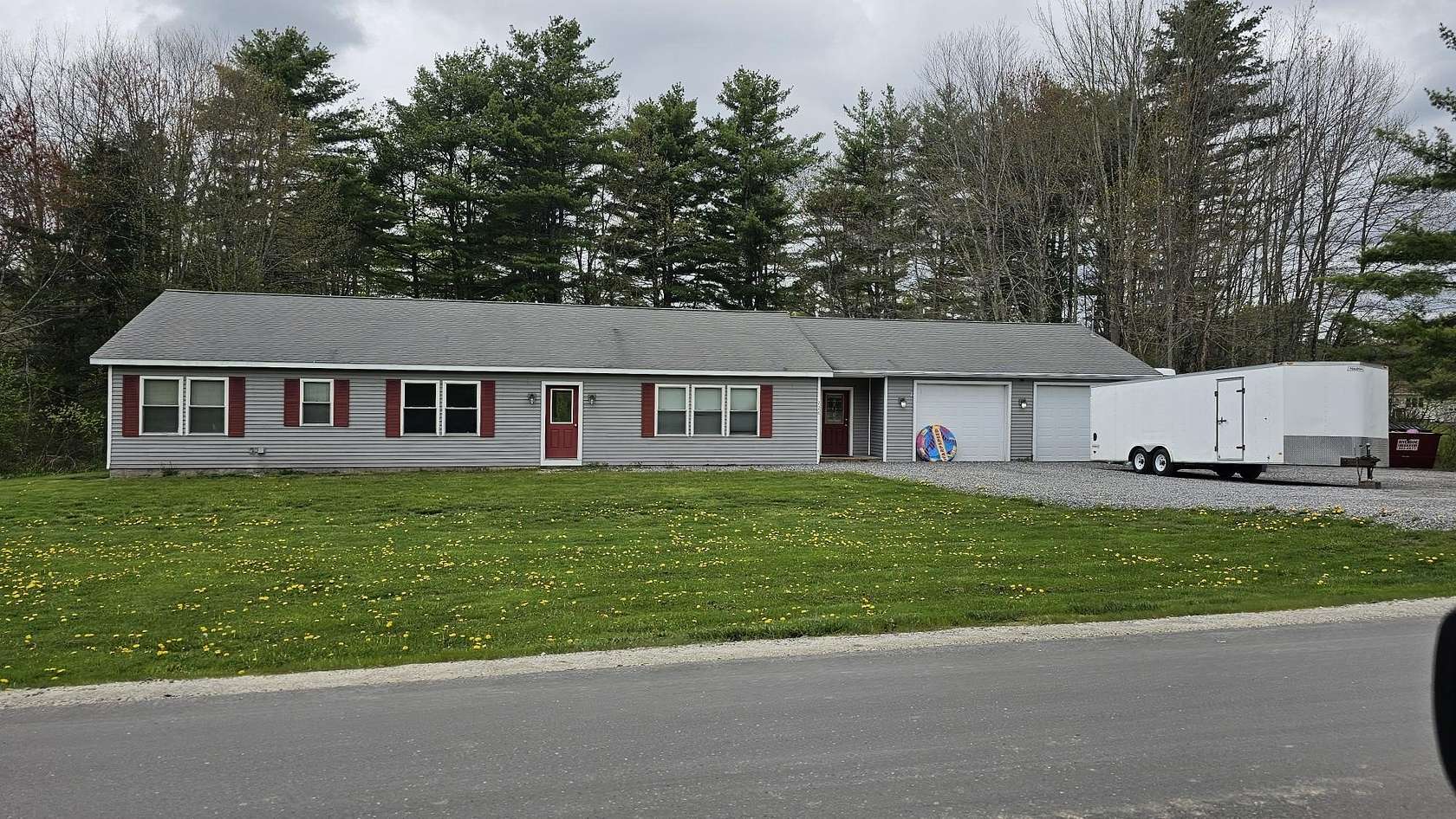 3 Acres of Land with Home for Sale in Bowdoinham, Maine