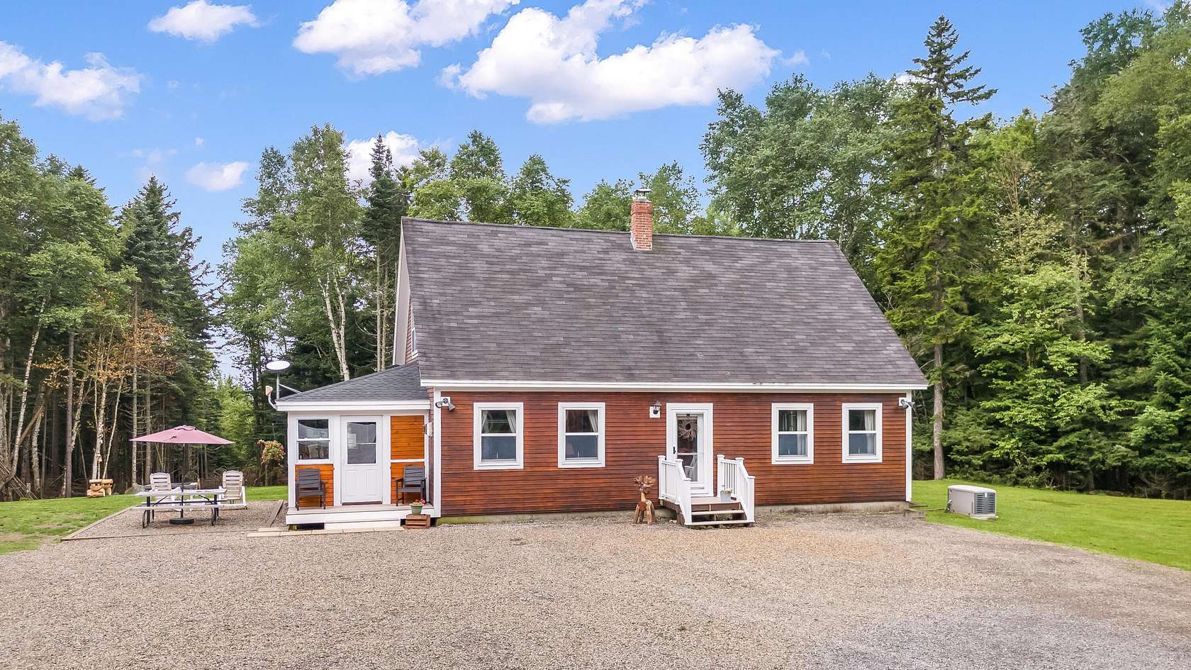 53.9 Acres of Land with Home for Sale in Rangeley, Maine