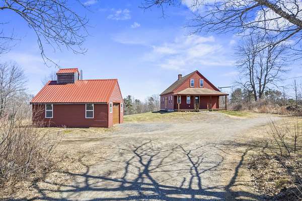 3.24 Acres of Land with Home for Sale in Pittston, Maine
