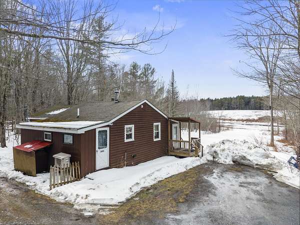 6.88 Acres of Land with Home for Sale in Waldoboro, Maine