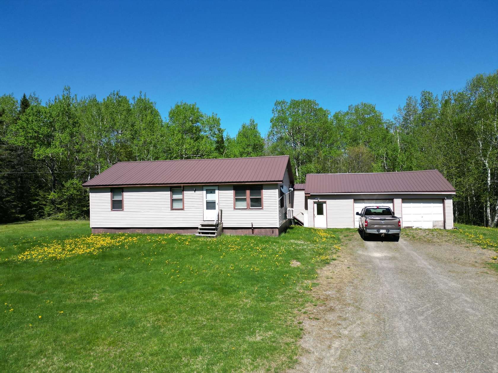 3.2 Acres of Land with Home for Sale in Mount Chase Town, Maine