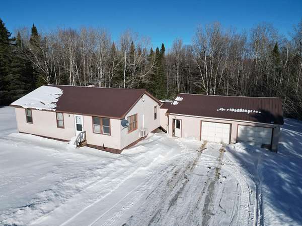 3.2 Acres of Land with Home for Sale in Mount Chase Town, Maine