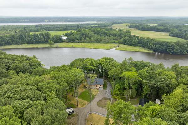 12.8 Acres of Land with Home for Sale in Dresden Town, Maine