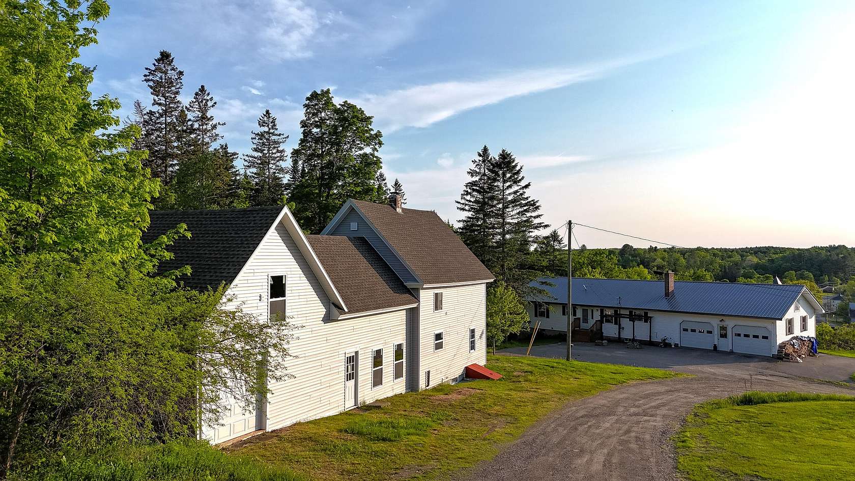 2 Acres of Land with Home for Sale in Sherman, Maine