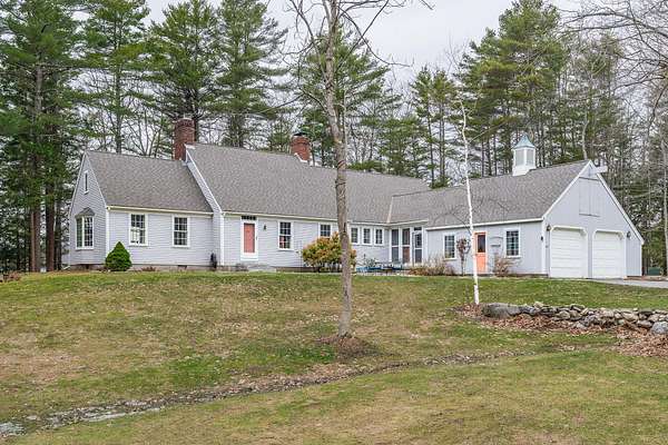 4.85 Acres of Land with Home for Sale in Woolwich, Maine