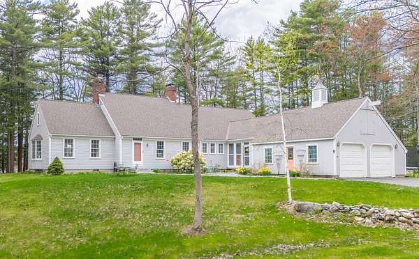 4.85 Acres of Land with Home for Sale in Woolwich, Maine