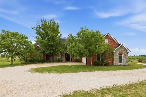 6.49 Acres of Land with Home for Sale in Sanger, Texas