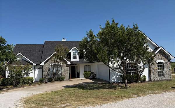 6.49 Acres of Land with Home for Sale in Sanger, Texas