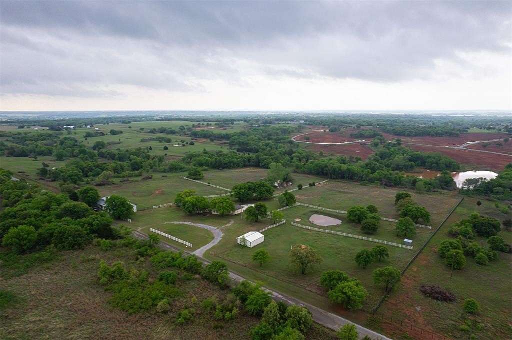 10 Acres of Land with Home for Sale in Alex, Oklahoma