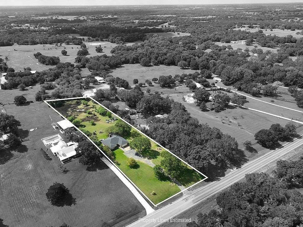 2 Acres of Land with Home for Sale in Brenham, Texas