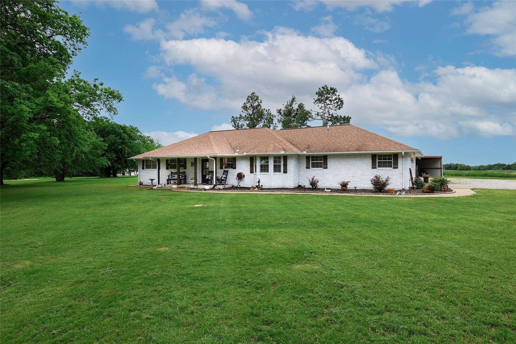 5 Acres of Land with Home for Sale in Celeste, Texas