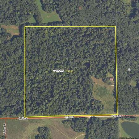 40 Acres of Recreational Land with Home for Sale in Selma, Iowa