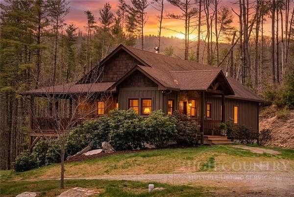 1.5 Acres of Land with Home for Sale in Sugar Grove, North Carolina