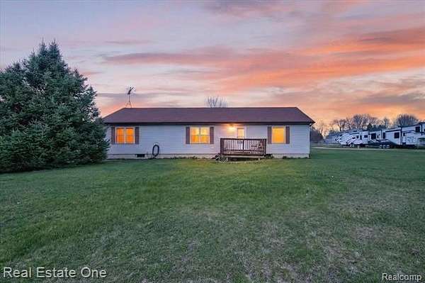 3 Acres of Land with Home for Sale in Oceola Township, Michigan