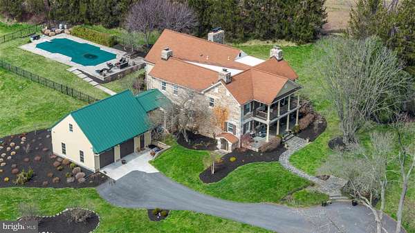 57.5 Acres of Agricultural Land with Home for Sale in Sparks, Maryland