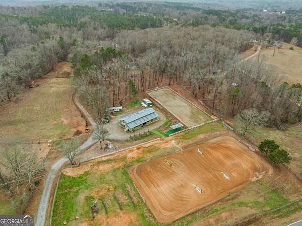 7.5 Acres of Land with Home for Sale in Carrollton, Georgia