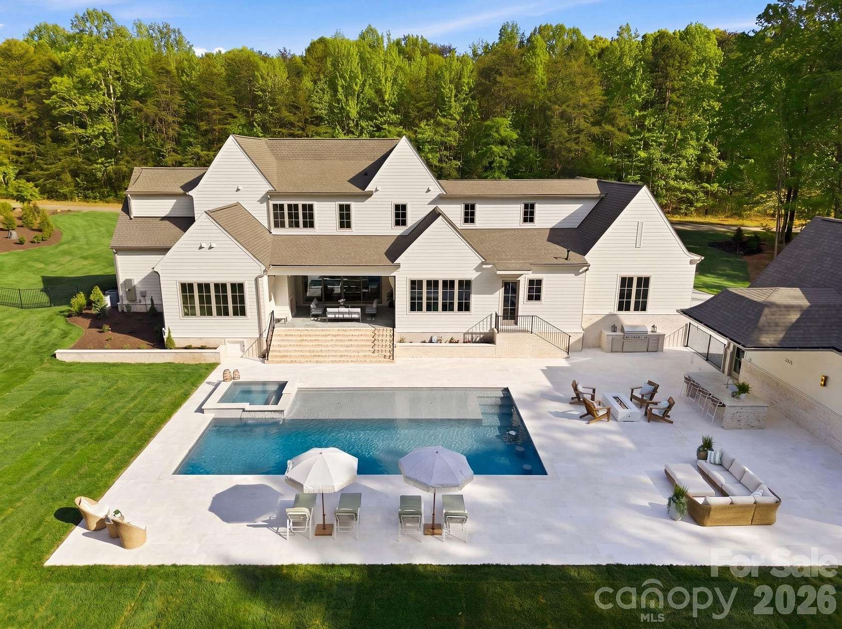3.48 Acres of Land with Home for Sale in Davidson, North Carolina