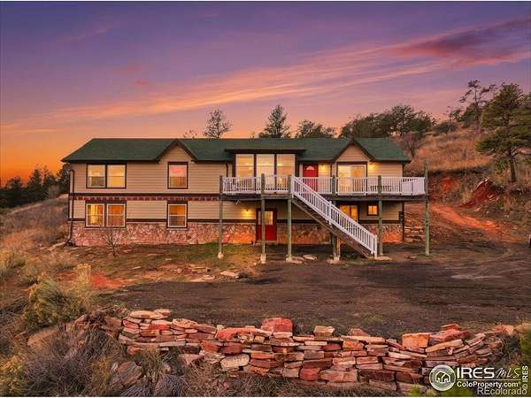 1.76 Acres of Land with Home for Sale in Berthoud, Colorado