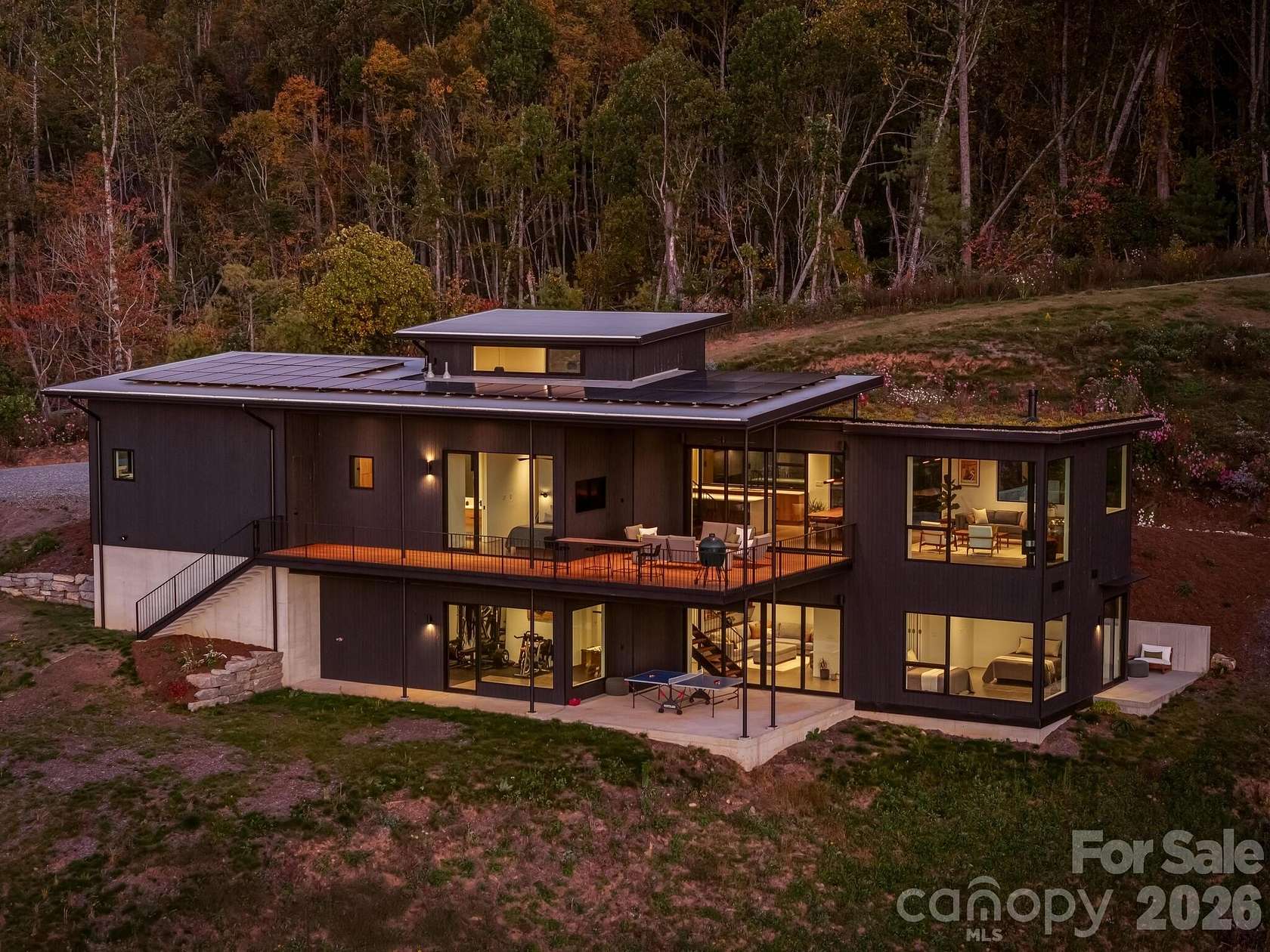 4.58 Acres of Land with Home for Sale in Asheville, North Carolina