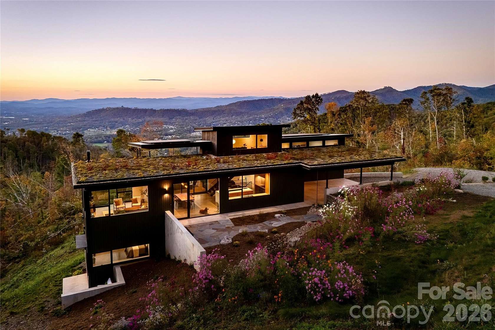 4.58 Acres of Land with Home for Sale in Asheville, North Carolina