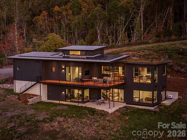 4.58 Acres of Land with Home for Sale in Asheville, North Carolina