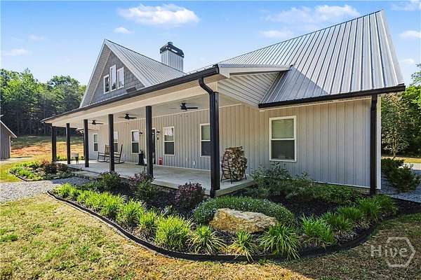 14.3 Acres of Land with Home for Sale in Danielsville, Georgia