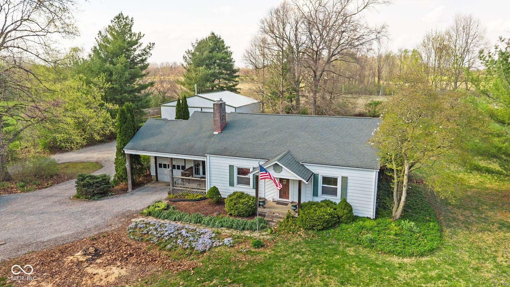 1.5 Acres of Land with Home for Sale in Lebanon, Indiana