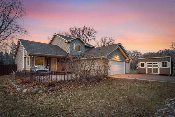 2.5 Acres of Land with Home for Sale in Princeton, Minnesota