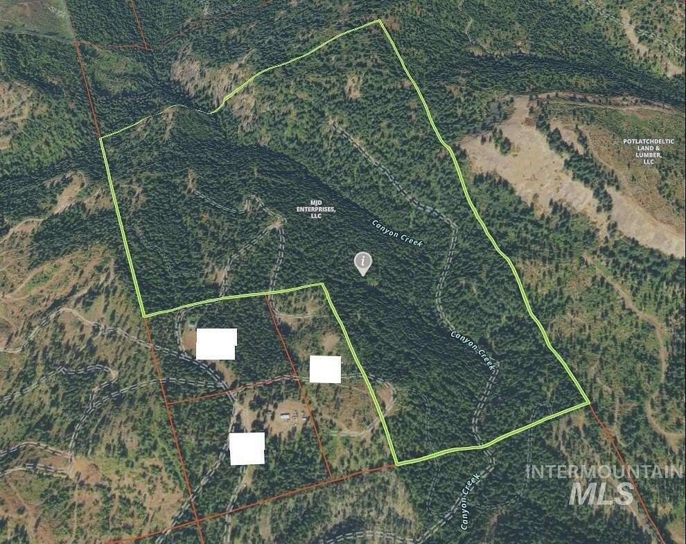 192 Acres of Recreational Land for Sale in Orofino, Idaho