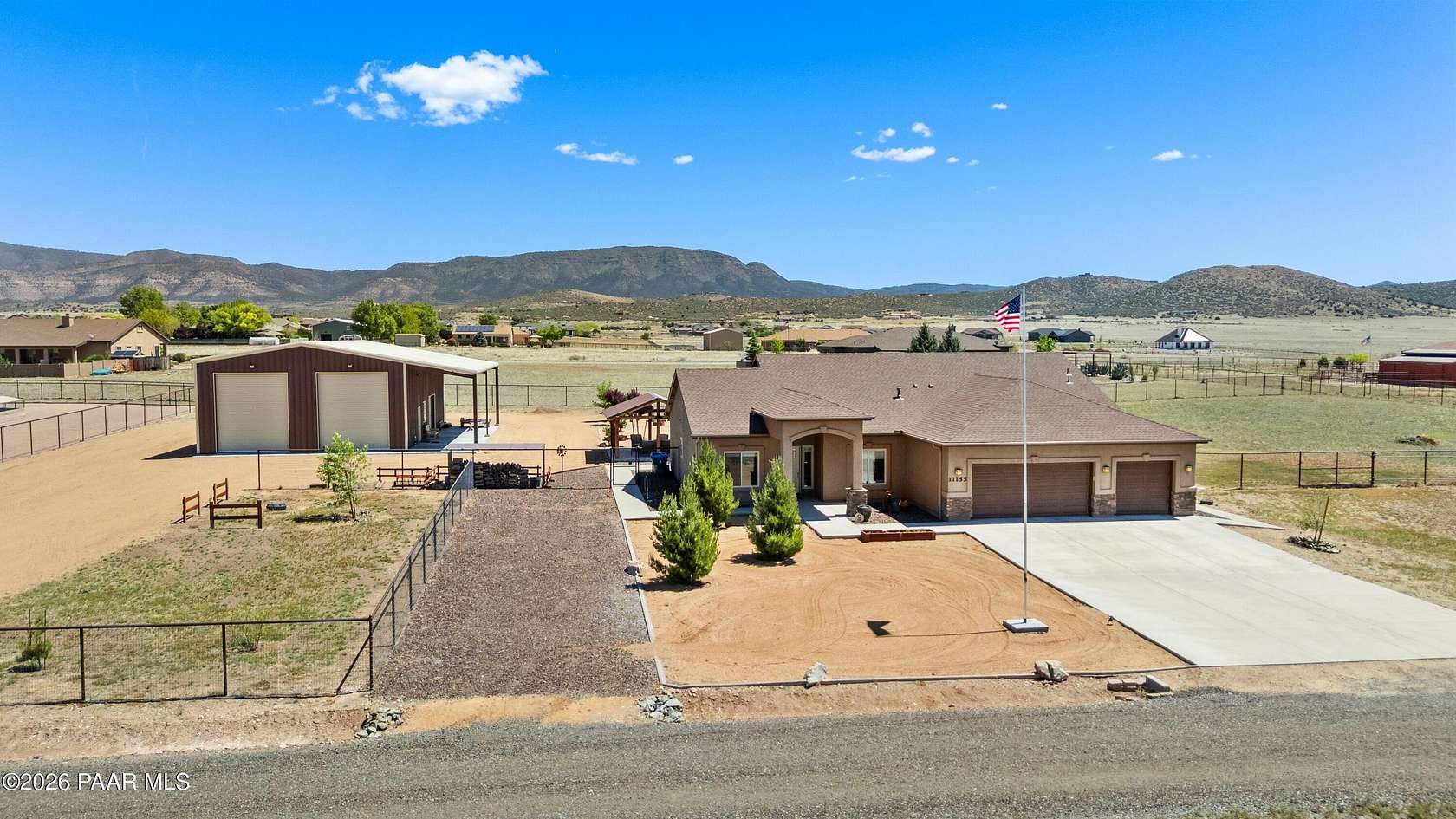 2 Acres of Land with Home for Sale in Prescott Valley, Arizona