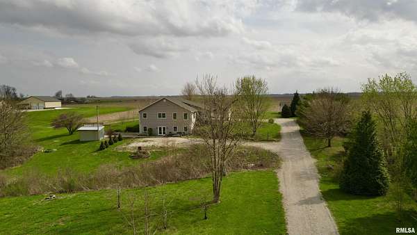 5 Acres of Land with Home for Sale in Taylorville, Illinois