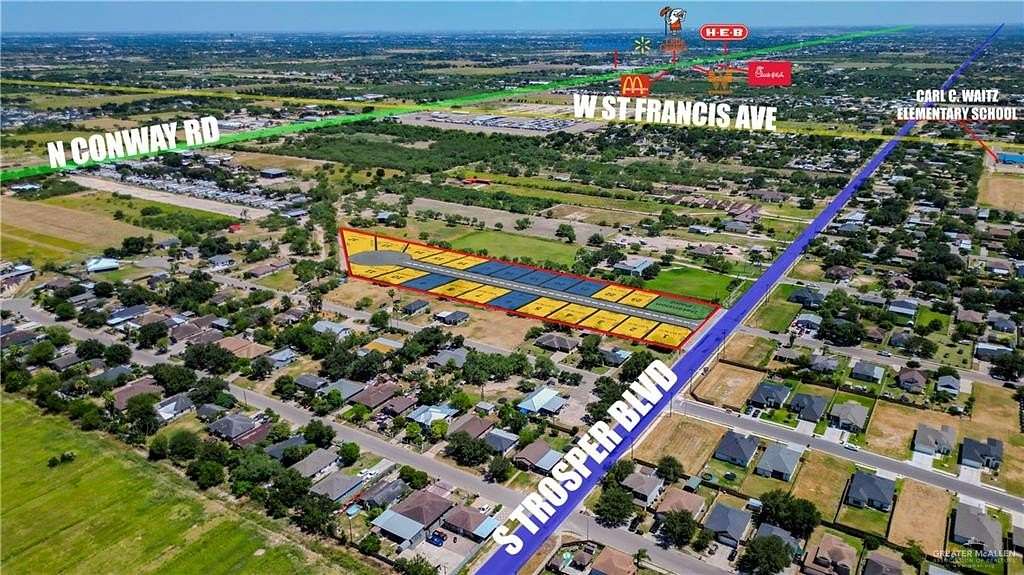 0.16 Acres of Residential Land for Sale in Alton, Texas