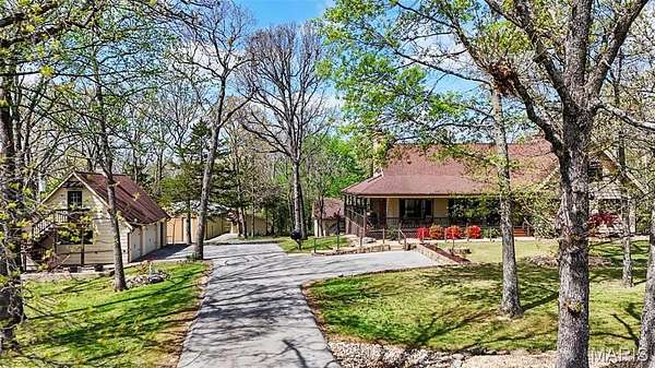 44.4 Acres of Recreational Land with Home for Sale in New Haven, Missouri