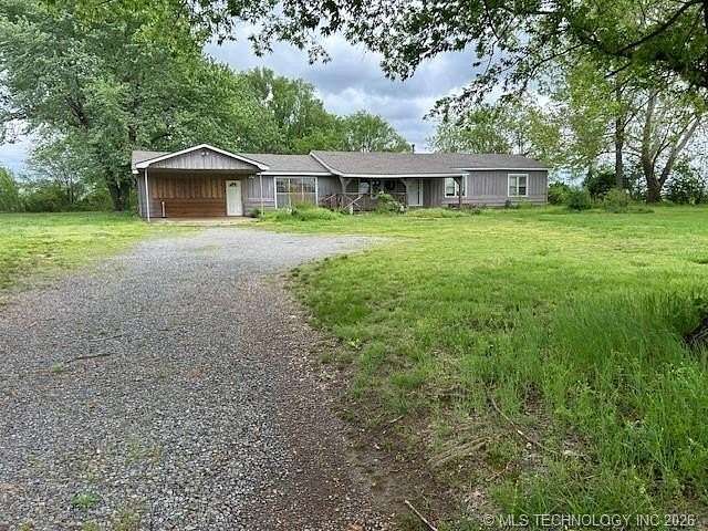 36.7 Acres of Agricultural Land with Home for Sale in Muskogee, Oklahoma