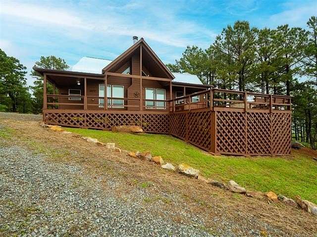 12 Acres of Recreational Land with Home for Sale in Tuskahoma, Oklahoma