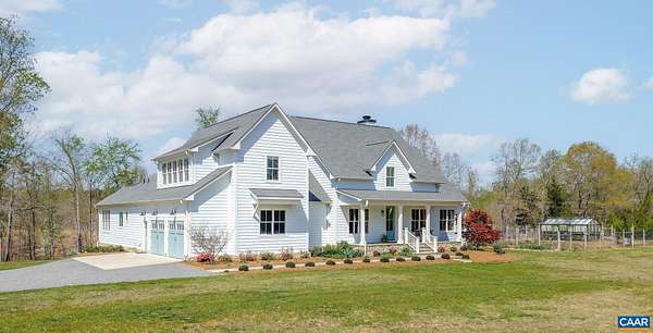 21 Acres of Agricultural Land with Home for Sale in Earlysville, Virginia