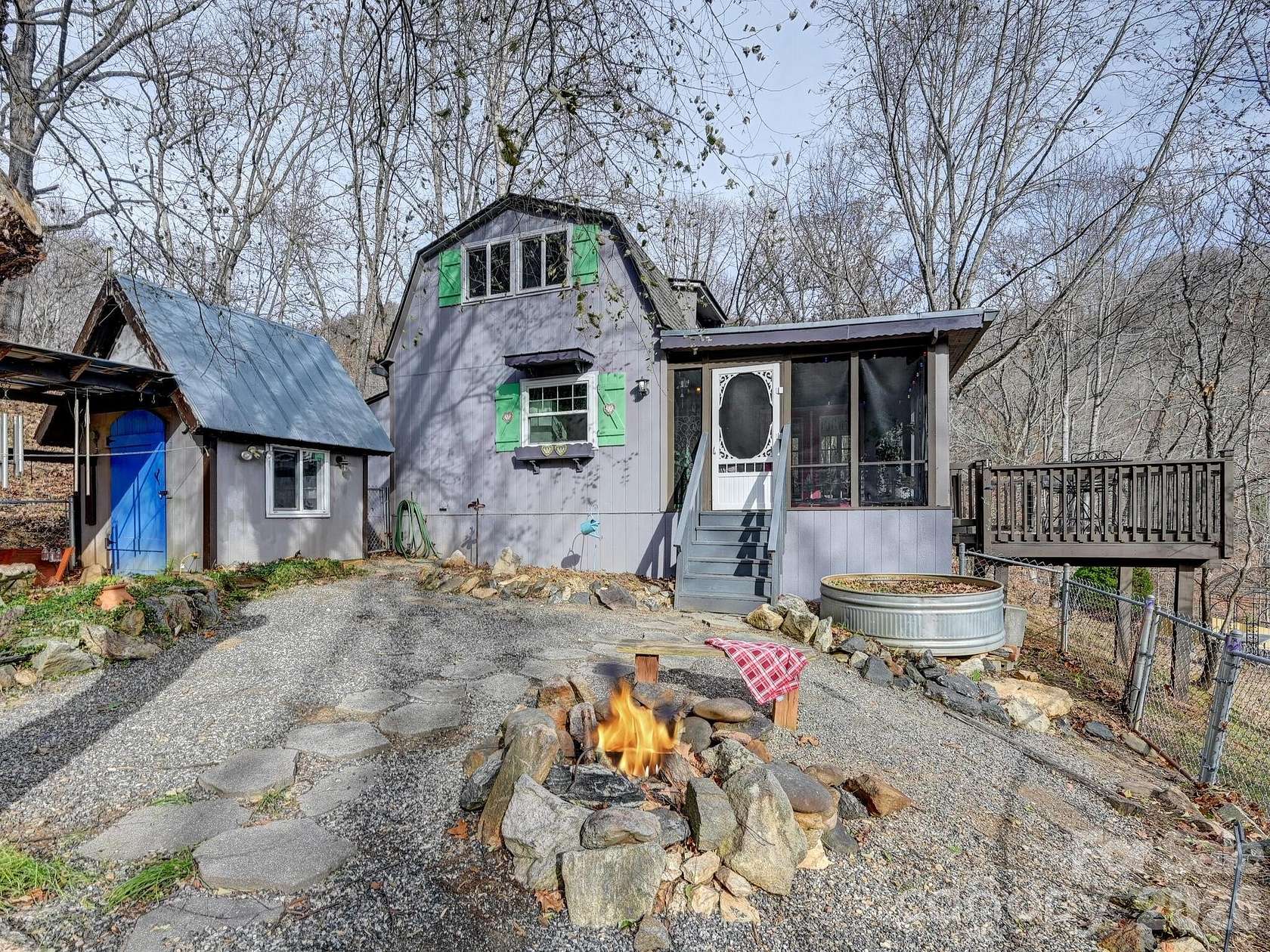 4.2 Acres of Land with Home for Sale in Leicester, North Carolina