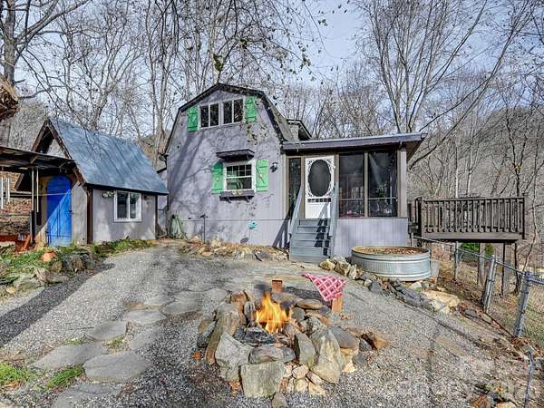 4.2 Acres of Land with Home for Sale in Leicester, North Carolina