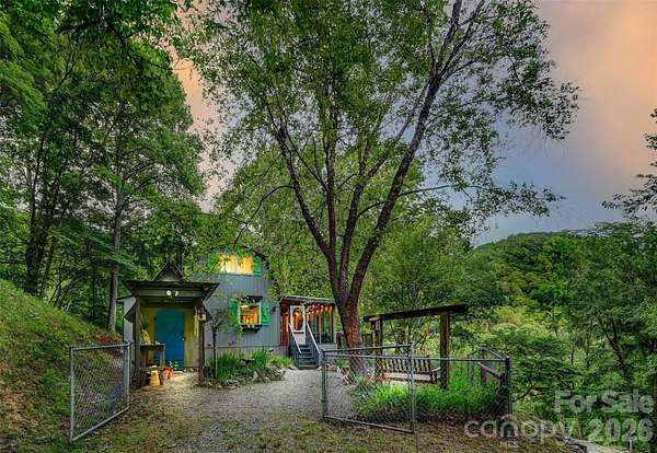 4.2 Acres of Land with Home for Sale in Leicester, North Carolina