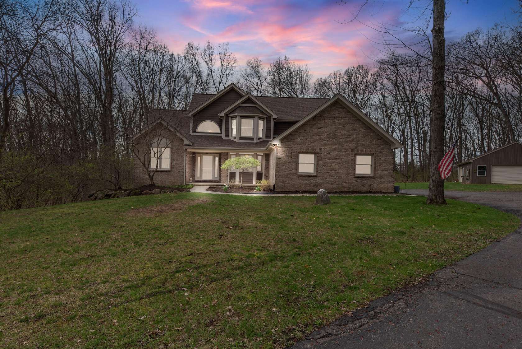 6 Acres of Land with Home for Sale in Pinckney, Michigan