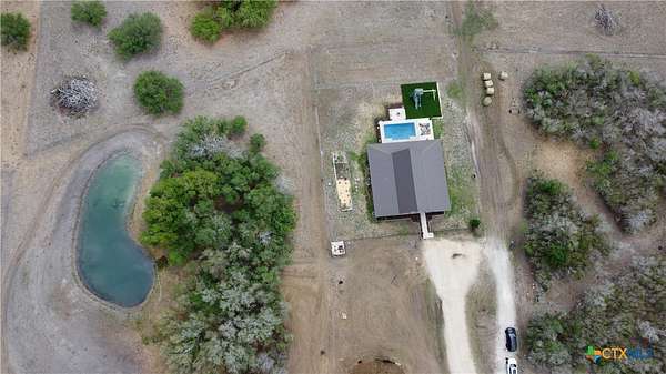 46.3 Acres of Agricultural Land with Home for Sale in Goliad, Texas