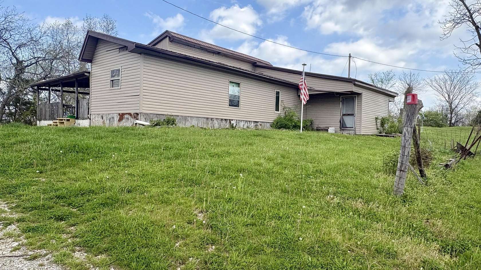 30 Acres of Recreational Land with Home for Sale in Owenton, Kentucky