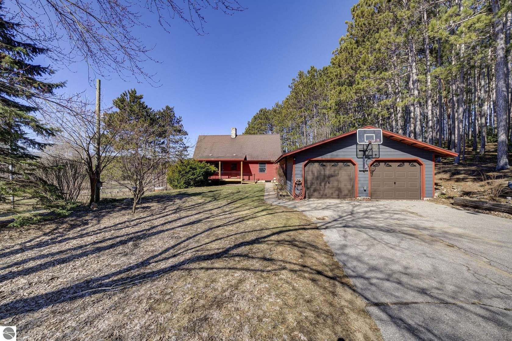 4.66 Acres of Land with Home for Sale in Kingsley, Michigan