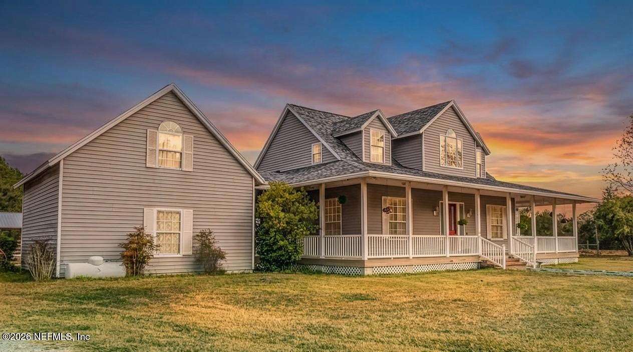 5.37 Acres of Land with Home for Sale in Macclenny, Florida