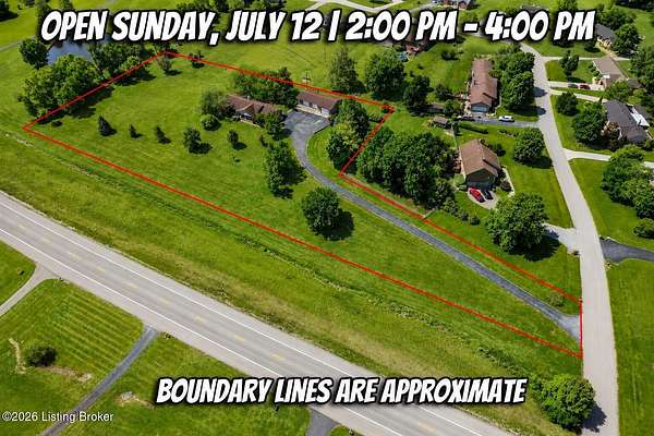 3.15 Acres of Land with Home for Sale in Fisherville, Kentucky
