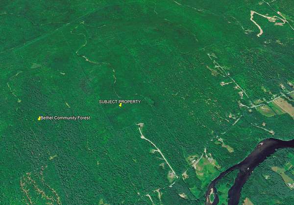 192 Acres of Recreational Land for Sale in Bethel, Maine