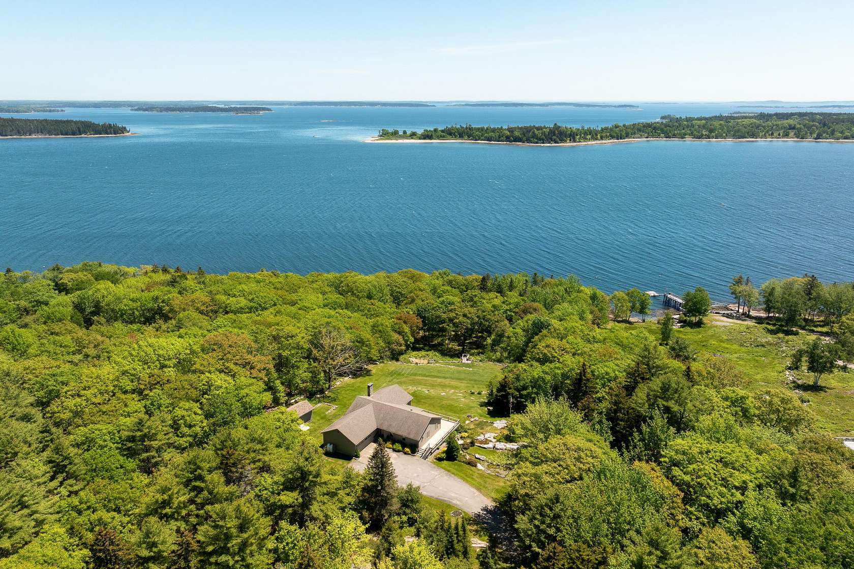 3.1 Acres of Land with Home for Sale in Bristol, Maine