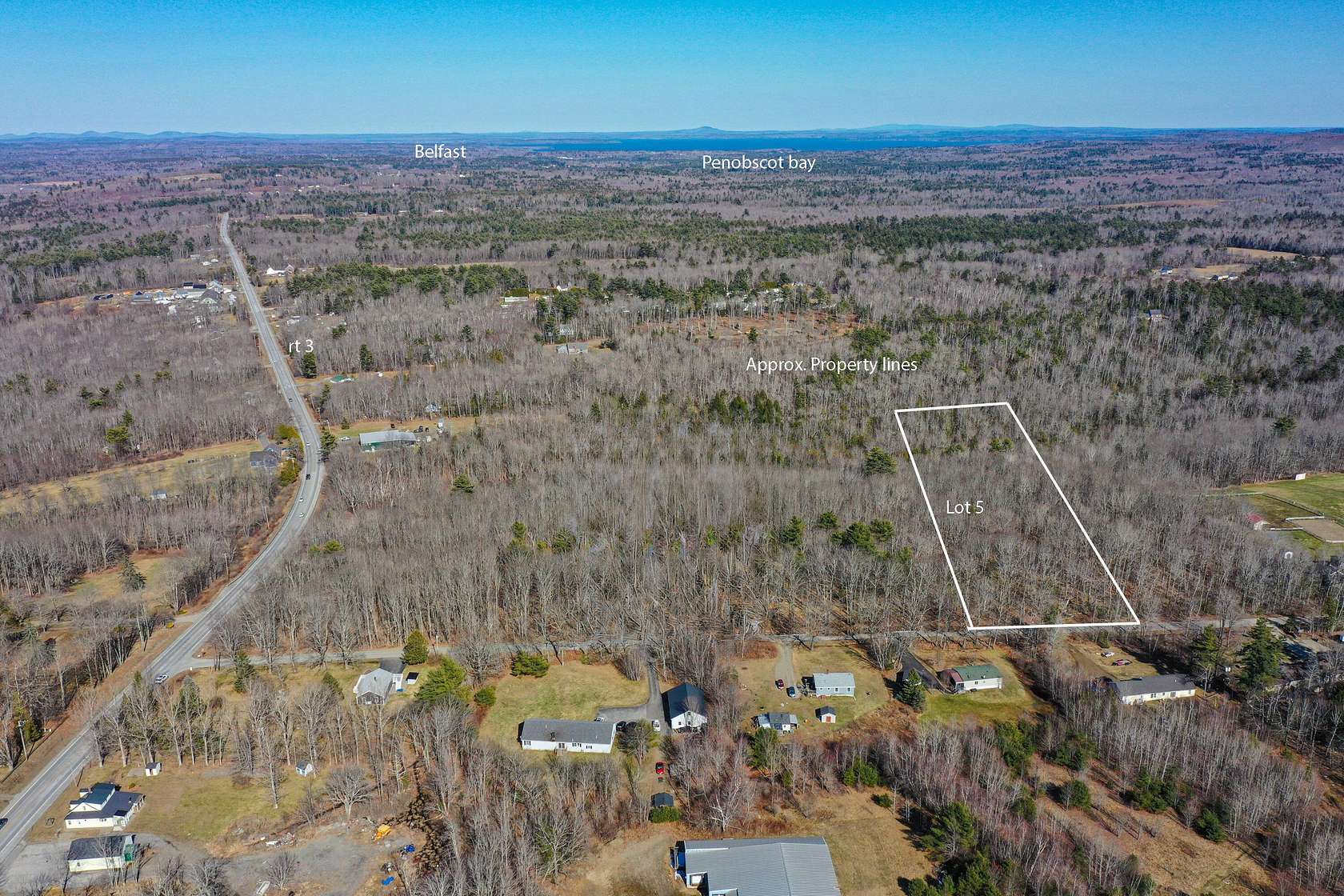 3.46 Acres of Residential Land for Sale in Belmont Town, Maine