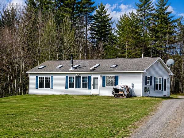 6 Acres of Land with Home for Sale in Unity, Maine
